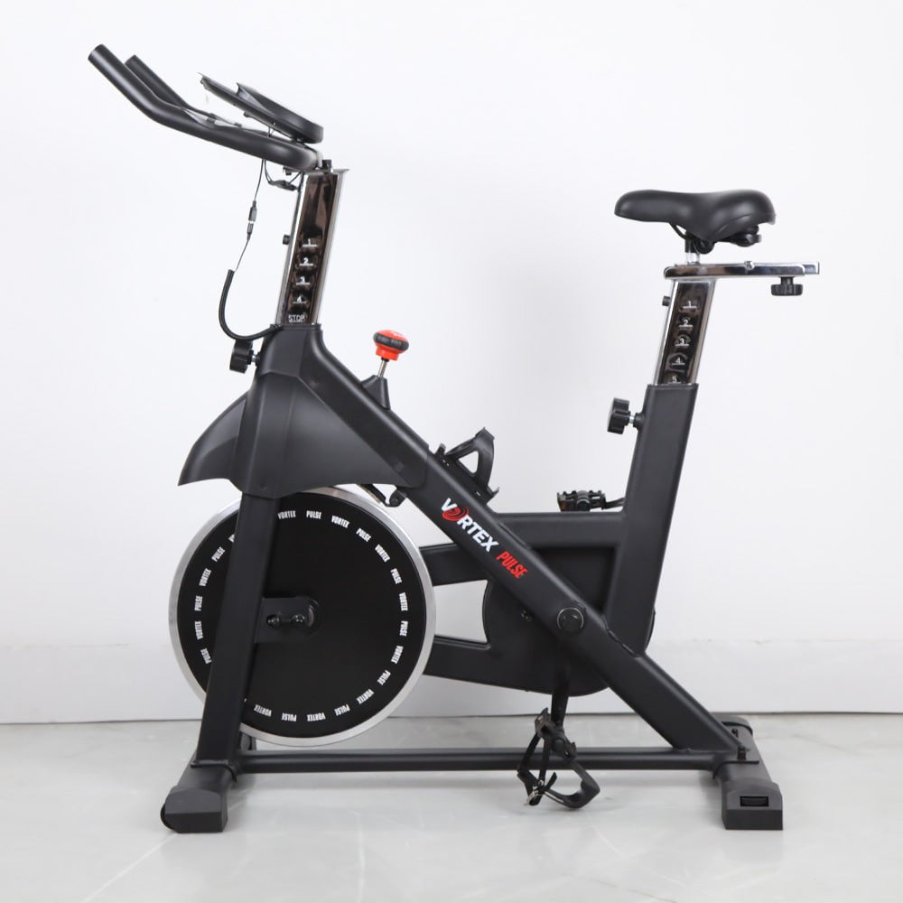 Vortex Pulse Spin Bike - Indoor Cycling Exercise Bike for Home Gym, Cardio Workout & Fitness Training - Perfect for Home Use, Cycling Classes & Weight Loss