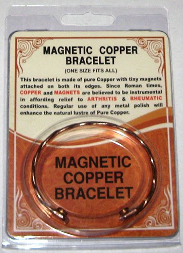 Magnetic Therapy Bracelet for Pain Relief - Solid Copper Magnetic Healing Wristband for Arthritis, Joint Pain & Circulation - Perfect for Workouts, Travel & Daily Wear