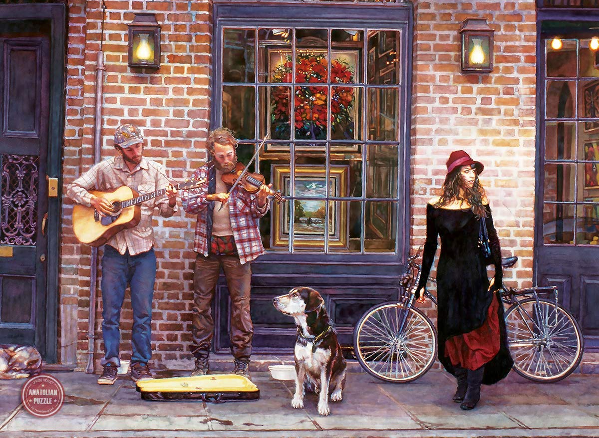 2000 Piece Jigsaw Puzzle - Anatolian Puzzle New Orleans Collection (#3932) | Vibrant Cityscape Art | Perfect for Family Game Night & Home Decor