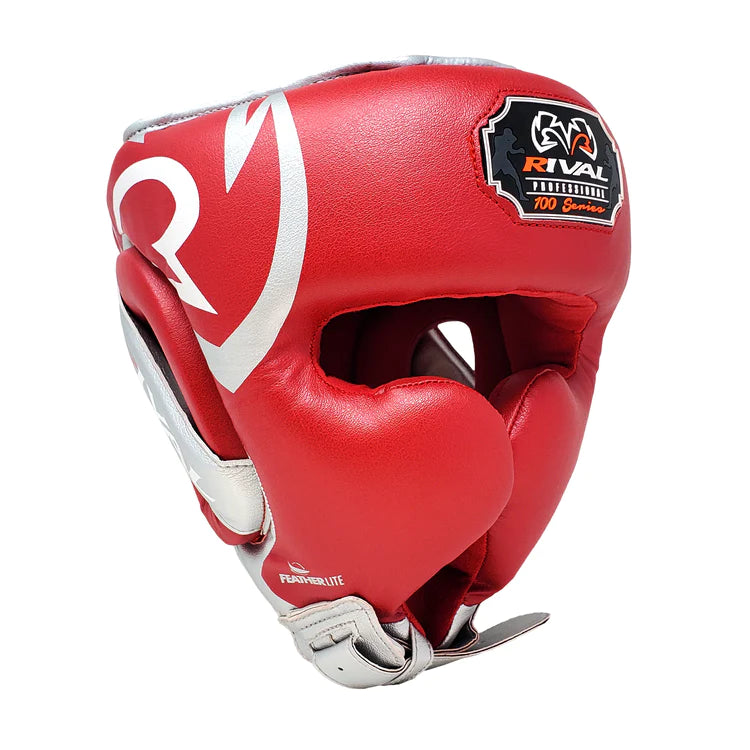 RIVAL RHG100 Professional Boxing Headgear - Premium Protective Gear for Training & Sparring (Ideal for Boxing, MMA, Muay Thai & Kickboxing)