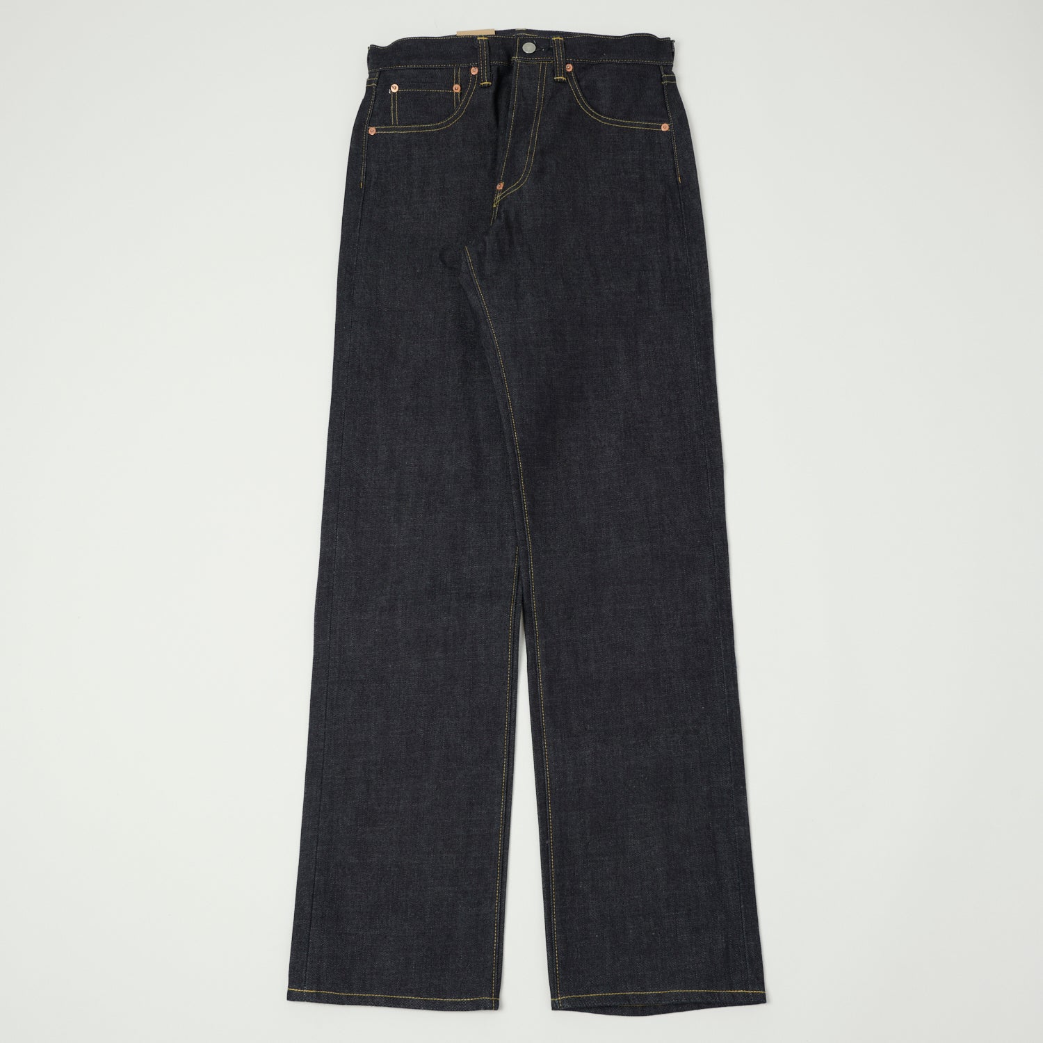 Kojima Genes RNB 1050M 18oz Raw Denim Jeans for Men - Heavyweight Selvedge Jeans for Casual Wear, Work & Street Style