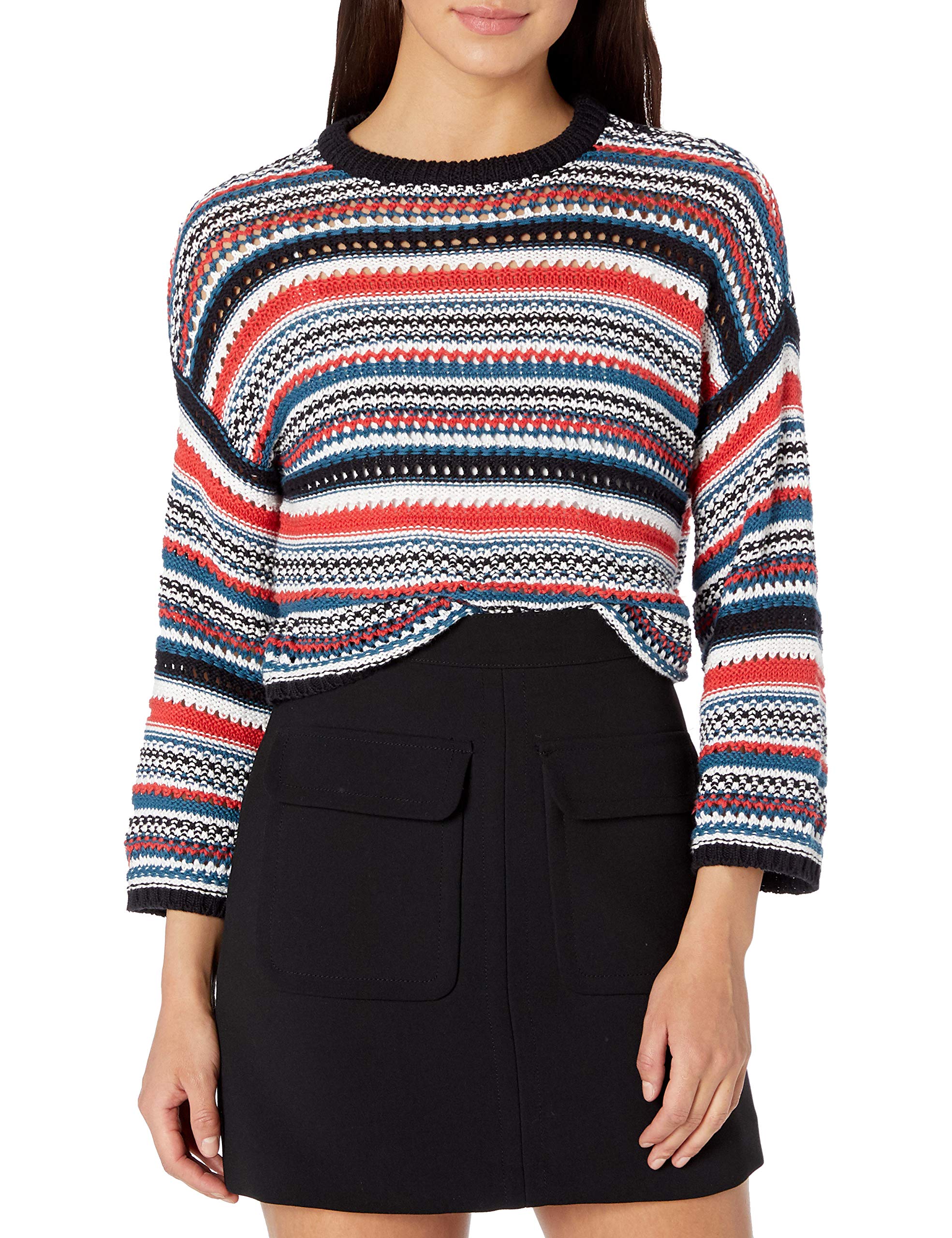 BB DAKOTA Women's Pullover Sweater - Cozy Knit Long Sleeve Casual Top for Fall & Winter | Perfect for Office, Date Night & Weekend Outfits