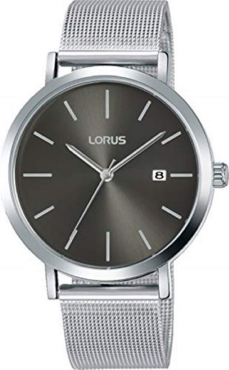 Lorus Men's Analog Quartz Watch with Brass Strap RH919KX9 - Black Bracelet Style for Business, Casual & Everyday Wear