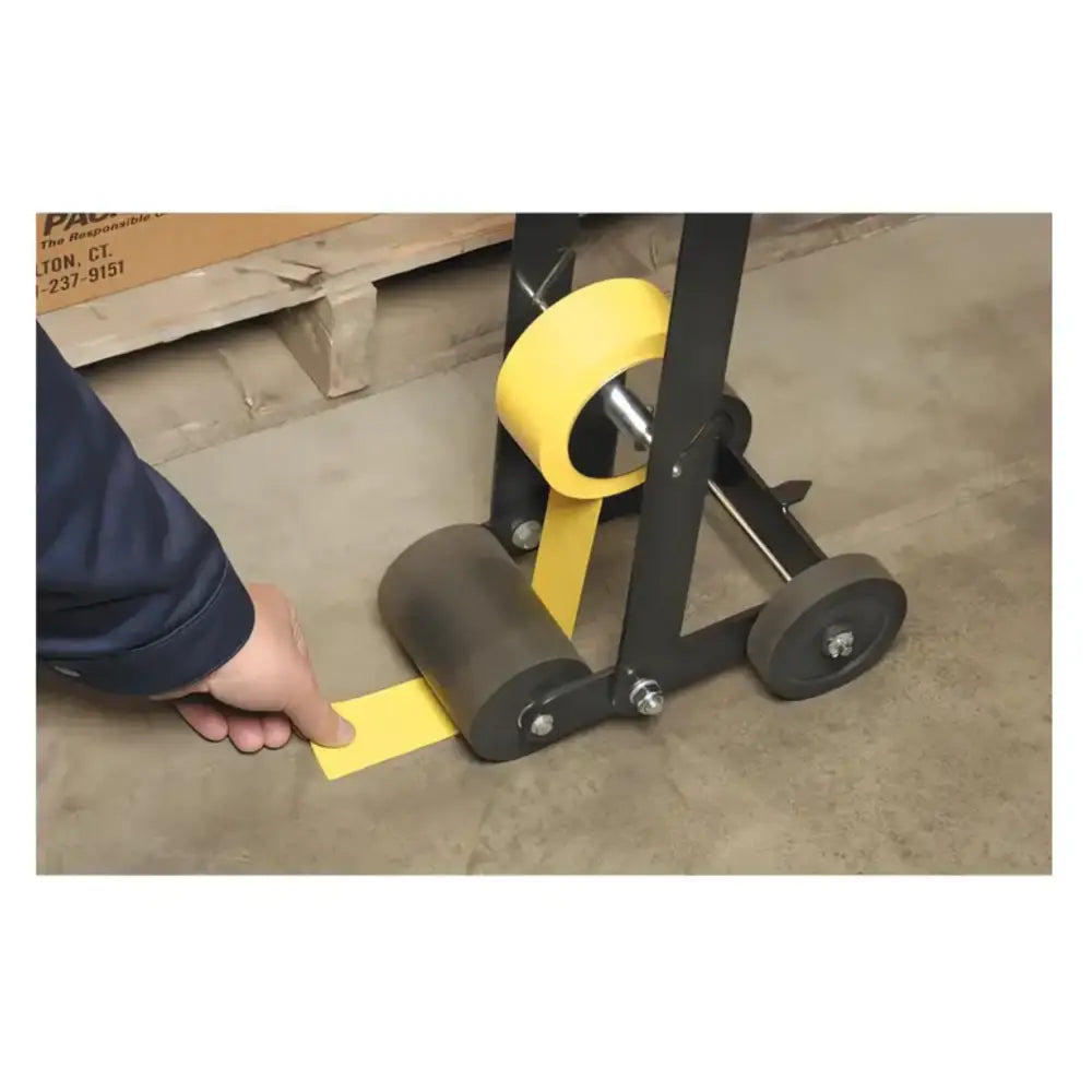 Professional Floor Lane Marking Tape Applicator - Heavy Duty Tape Dispenser for Warehouse, Factory & Gym Floor Markings