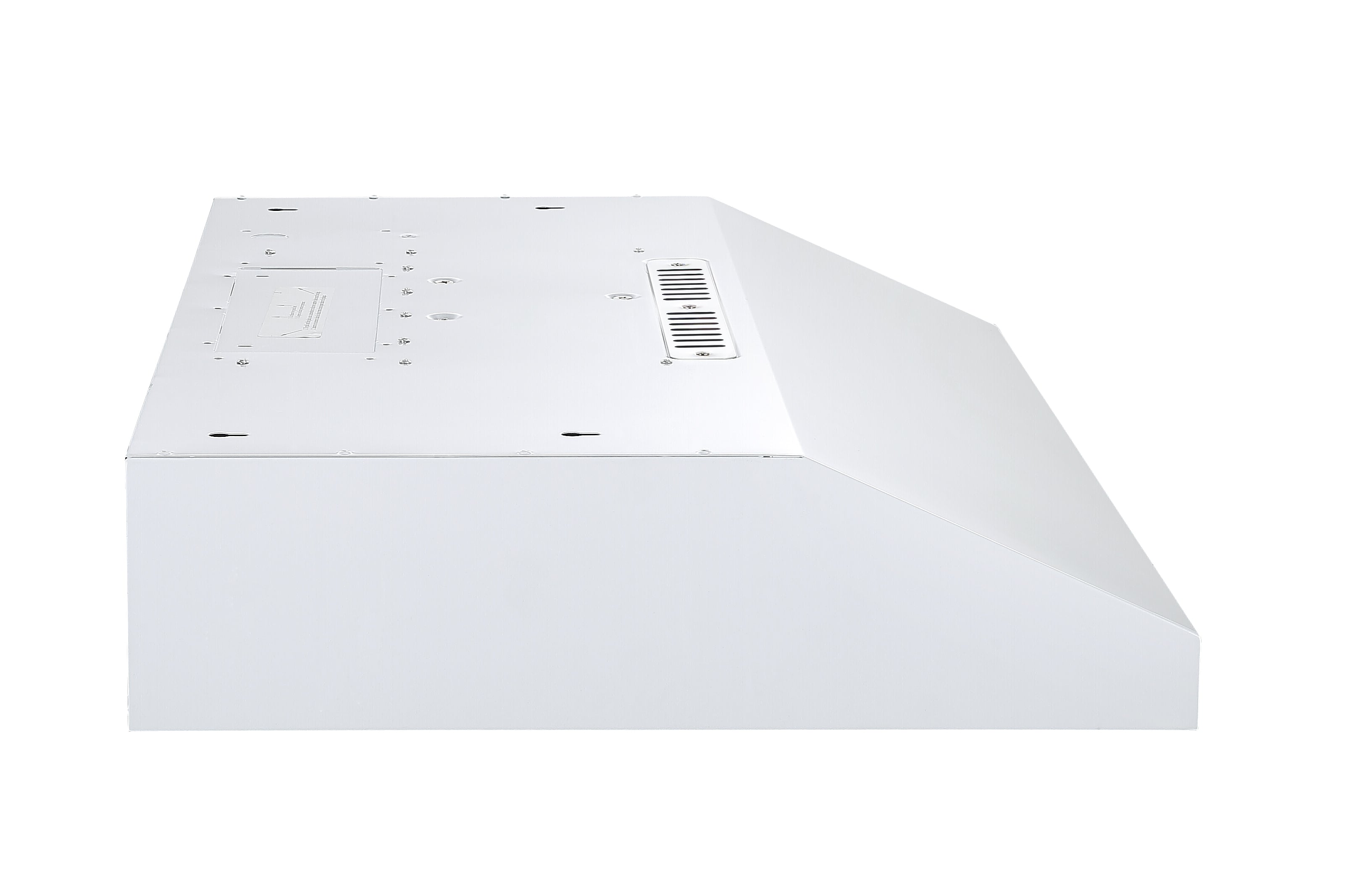 Slim S3DW 30-Inch 325 CFM Non-Vented White Under Cabinet Range Hood - Perfect for Small Kitchens, Apartments & Compact Cooking Spaces