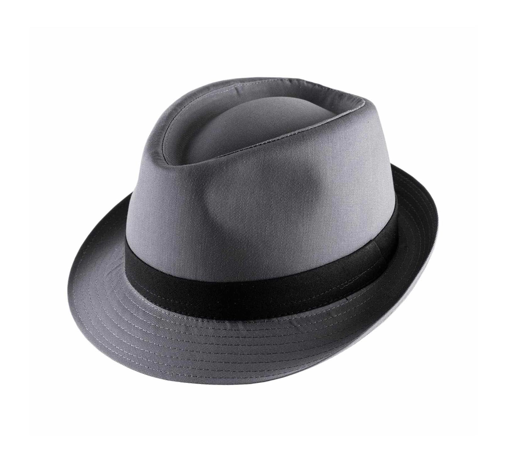 Classic Trilby Hat for Men & Women - Vintage Style Wool Felt Fedora with Brim - Perfect for Outdoor Events, Weddings, and Fashion Accessories