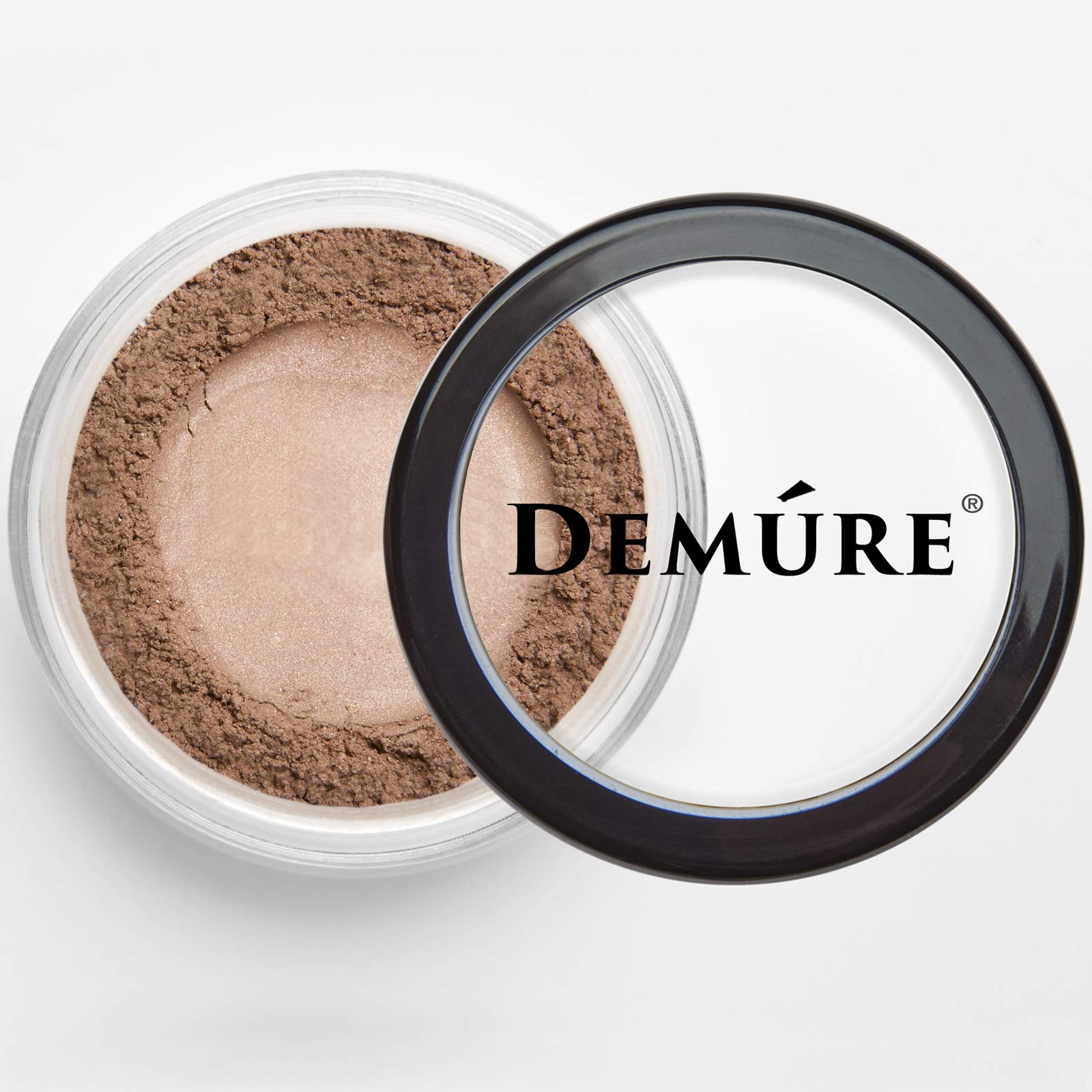 Demure Mineral Make Up (Hazelnut) Matte Loose Powder Eyeshadow - Professional Long-Lasting Eye Makeup for Everyday & Special Occasions