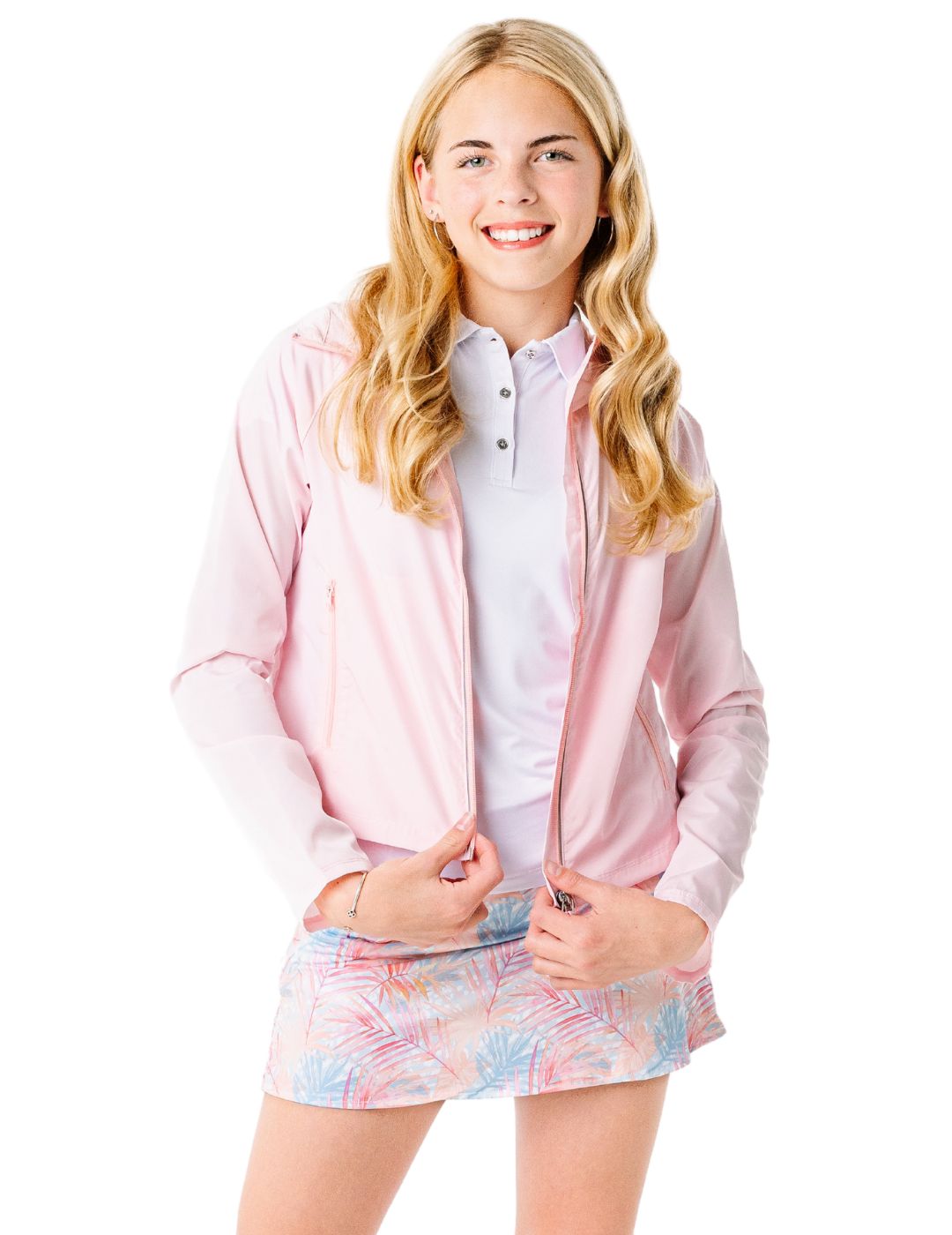 Sutton Youth Girls' Raincoat - Waterproof Lightweight Jacket for Kids - Perfect for School, Outdoor Play & Rainy Day Adventures