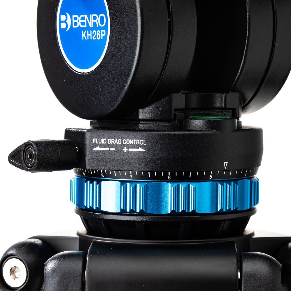 Benro KH26P Professional Video Tripod Head & Legs Kit - 72.6