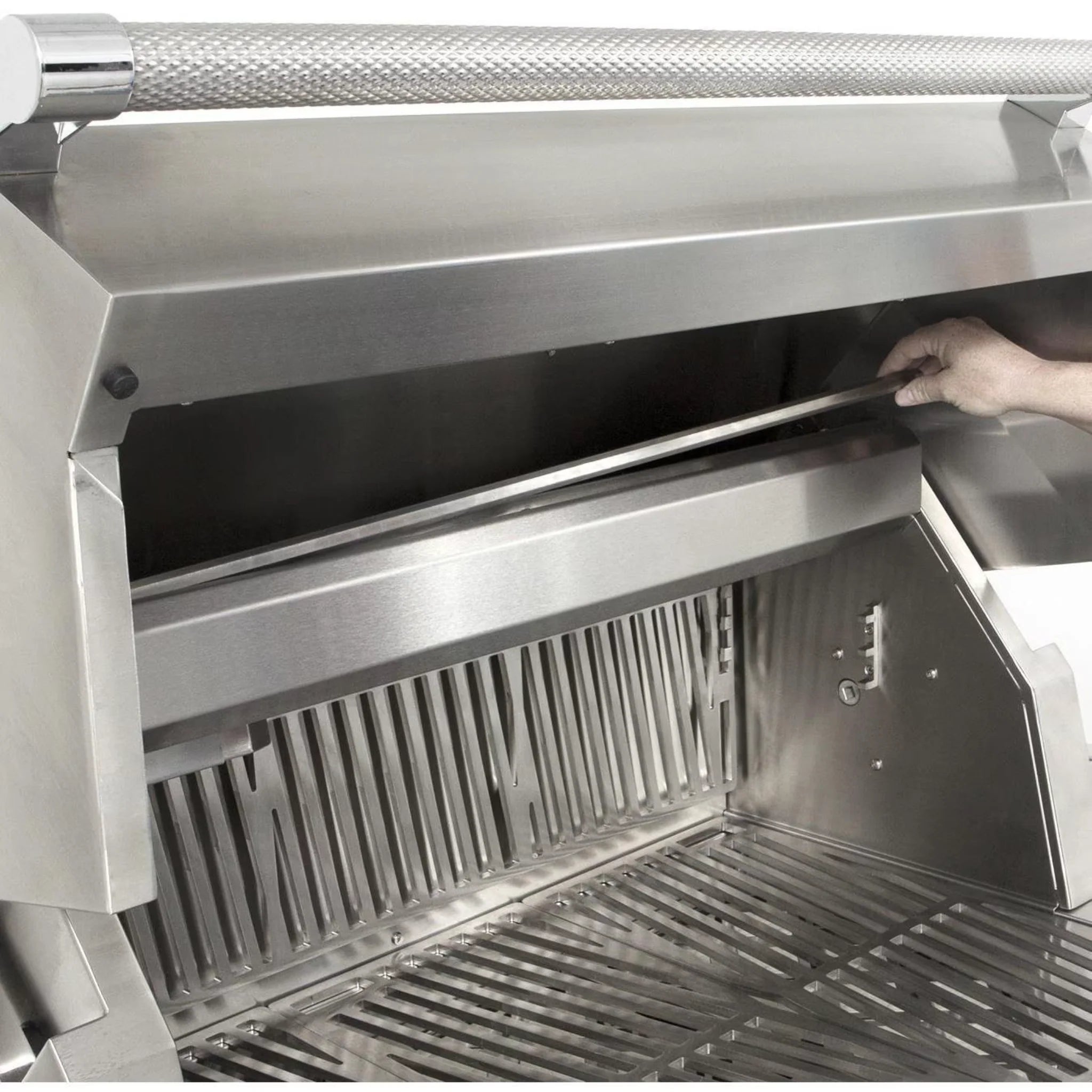 Hestan 42-Inch Freestanding Outdoor Gas Grill with Door & Double Storage Drawers - GBR42 GCR42 - Perfect for Backyard BBQs, Patio Cooking, and Outdoor Entertaining