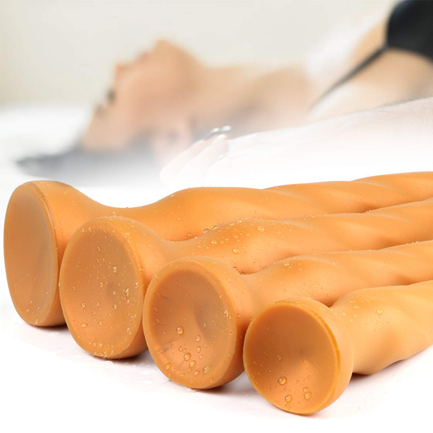 FST Ultra Large Long Butt Plug - Soft Liquid Silicone Anal Plug for Prostate Massage & Stimulation - XL Adult Sex Toy for Men & Women - Perfect for Couples Play & Solo Pleasure