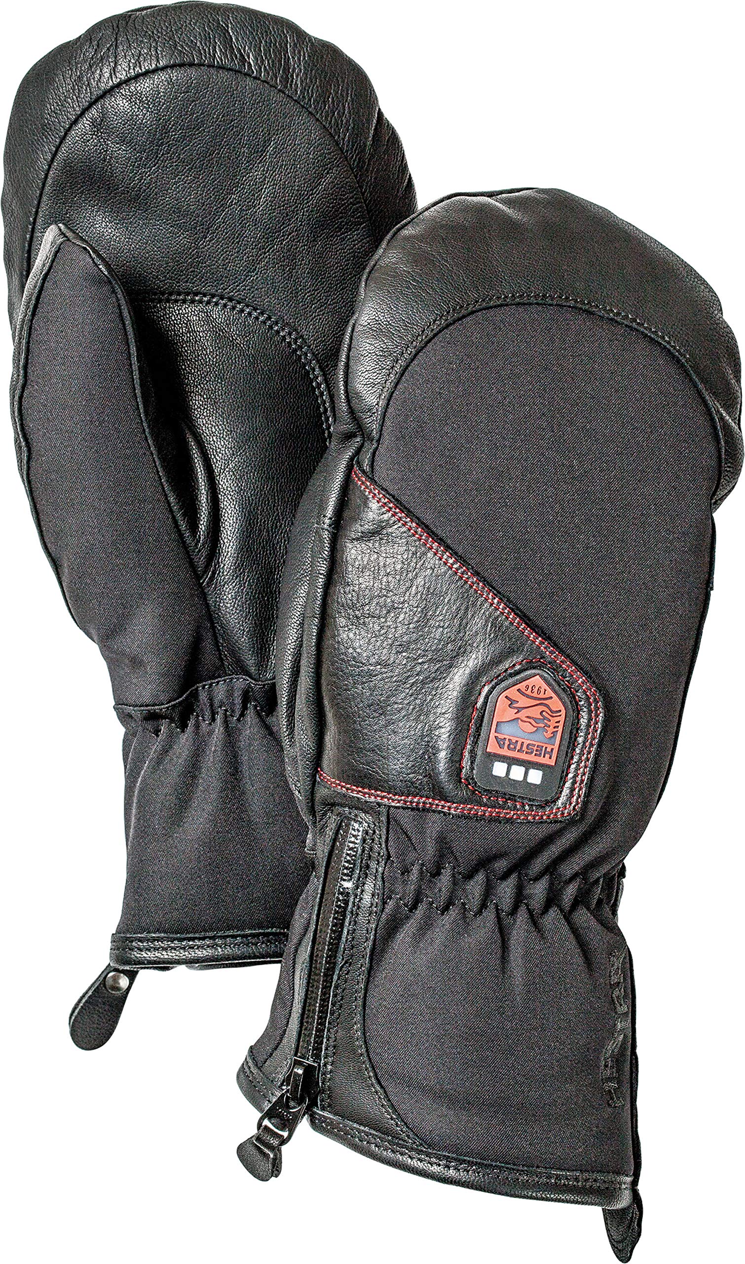 Hestra Power Heater Gauntlet Electric Ski Mittens - Battery Heated Gloves for Extreme Cold Weather - Perfect for Skiing, Snowboarding & Winter Outdoor Activities