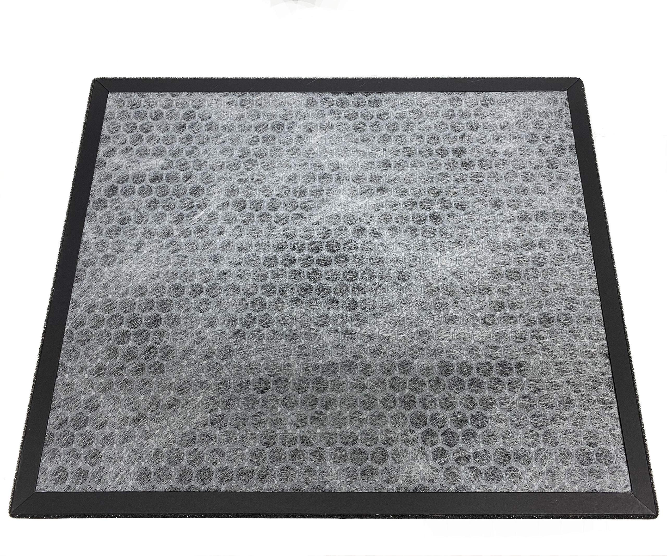 Nispira True HEPA Activated Carbon Air Filter Replacement Set (2 Pack) - Compatible with A350 & A375 Air Purifiers, Alternative to BF25A - Improves Indoor Air Quality for Allergies & Pet Owners