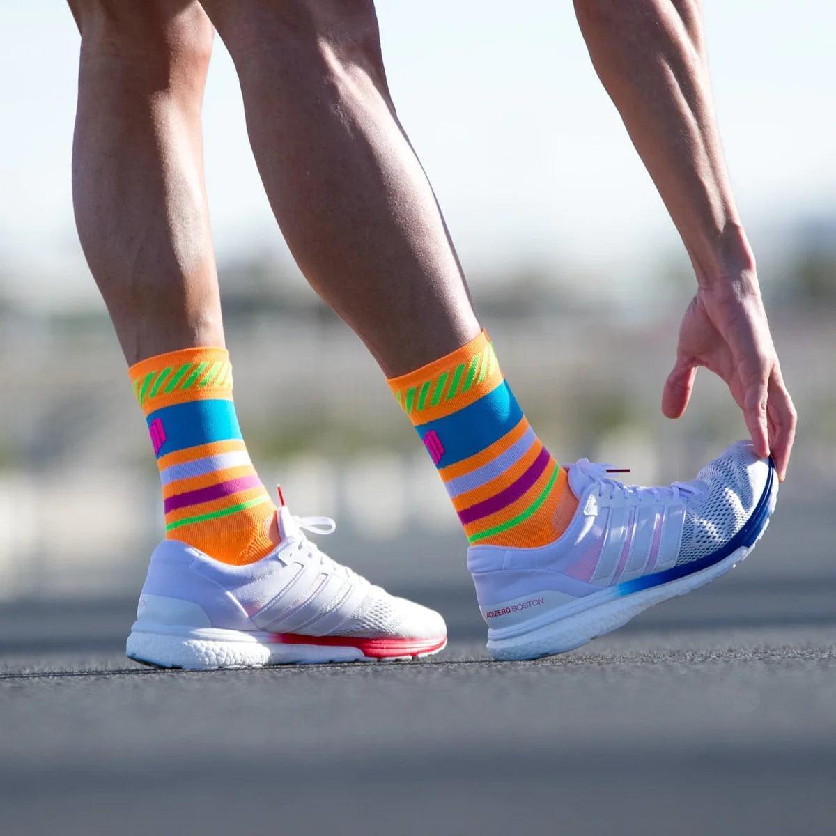 Breathable Running Socks for Men & Women - Moisture-Wicking Athletic Socks with Arch Support | Ideal for Jogging, Gym Workouts & Marathon Training