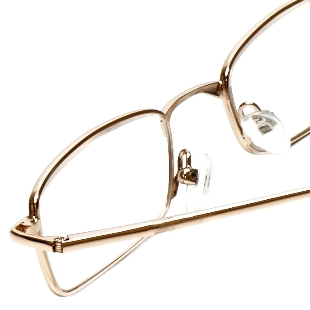 Calabria R753 Gold Reading Glasses for Women & Men - Stylish & Durable