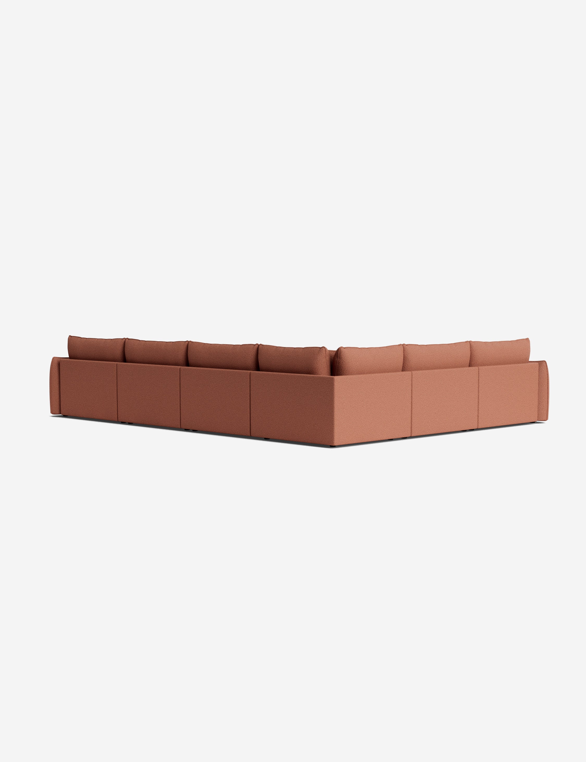Balmer Modular Corner Sectional Sofa - Modern L-Shaped Couch with Reversible Chaise for Living Room, Family Room & Home Theater - Soft Fabric Upholstery & Sturdy Wood Frame