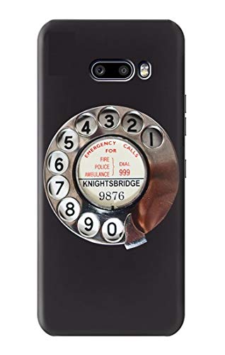 Retro Rotary Phone Dial Case Cover for LG G8X ThinQ - Vintage Style Protection for Everyday Use and Unique Gift Idea