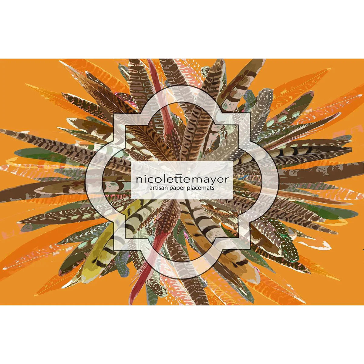 Nicolette Mayer Premium Paper Placemat Pads - 50-Pack Disposable Placemats for Dining, Parties & Events - Eco-Friendly Table Setting Decor for Restaurants, Weddings & Home Use