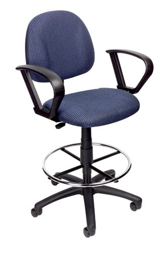 Boss Ergonomic Adjustable Drafting Chair - B1615, B1616, B1617 Models - Perfect for Home Office, Studio & Architectural Workspaces