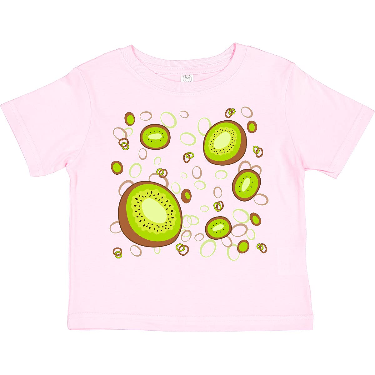 Inktastic Kiwi Fruit Party Toddler T-Shirt - Cute & Comfortable Boys Girls Toddler Tee - Perfect for Birthday Parties, Playdates & Family Outings
