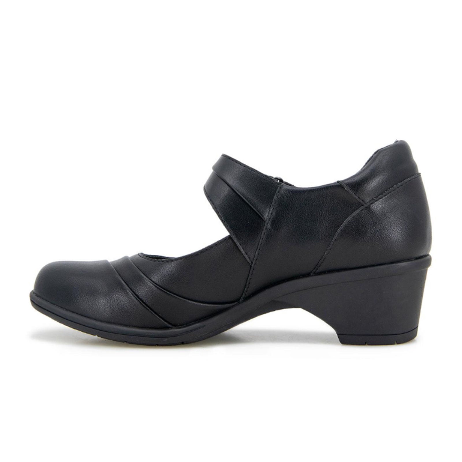 JBU Gloria Mary Jane Women's Black Comfortable Casual Shoes for Work, Walking & Everyday Wear