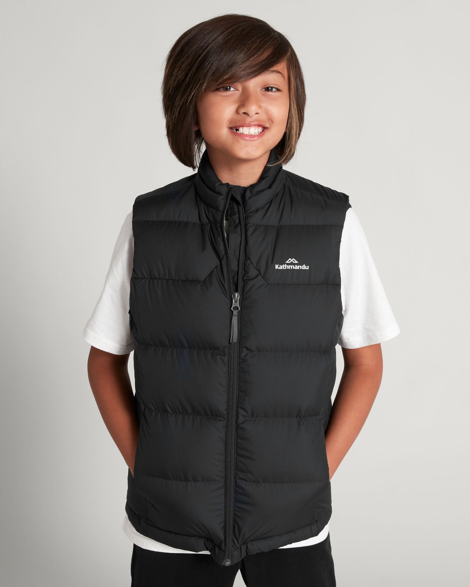 Boys' Epiq Down Vest - Lightweight Warm Winter Puffer Jacket for Kids - Black - Perfect for Outdoor Activities & Cold Weather