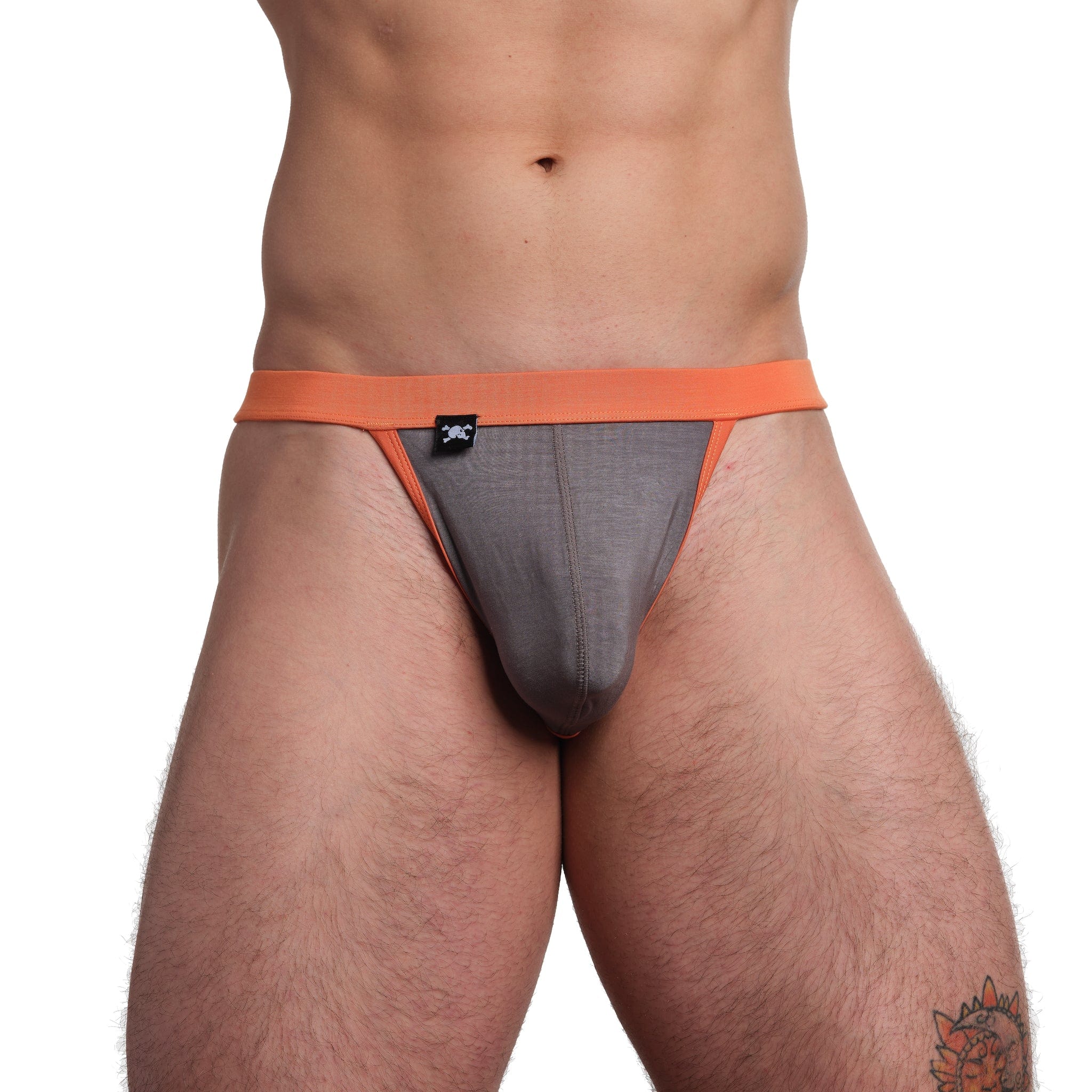 Just The Bones Cloud Thong Grey - Ultra Soft Comfortable Women's Underwear for Everyday Wear & Lounge