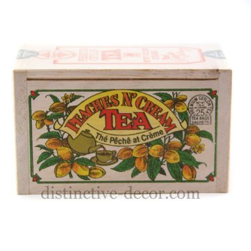 Metropolitan Tea Peaches N Cream Black Tea - 25 Tea Bags for a Refreshing Afternoon or Relaxing Evening | Perfect for Tea Lovers & Gift Giving