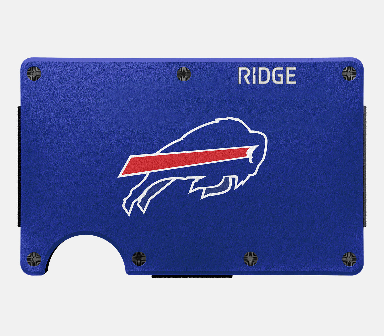 Ridge Wallet for Men - Slim RFID Blocking Front Pocket Wallet - Buffalo Bills NFL Team Design - Perfect for Everyday Carry & Gameday Accessories