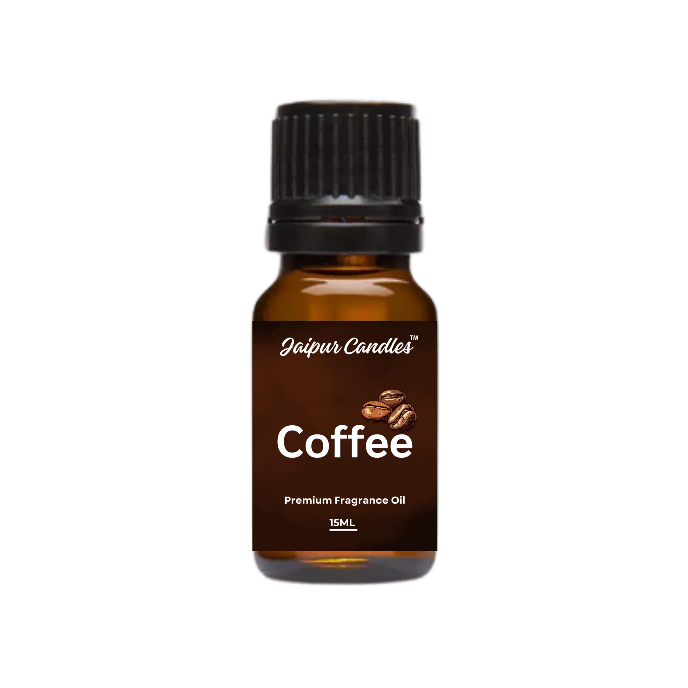 Jaipur Candles Premium Coffee Fragrance Oil - 15ml Aromatherapy Essential Oil for Home, Diffusers, Candles & Soap Making | Relaxing Scent for Stress Relief & Mood Enhancement | Perfect for Spa, Yoga & Meditation Spaces