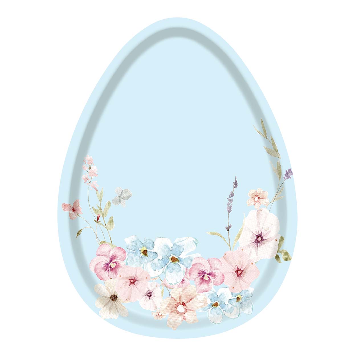 Easter Egg Salad Plates - Assorted 8-Piece Set for Holiday Parties, Spring Celebrations & Festive Dining Decor