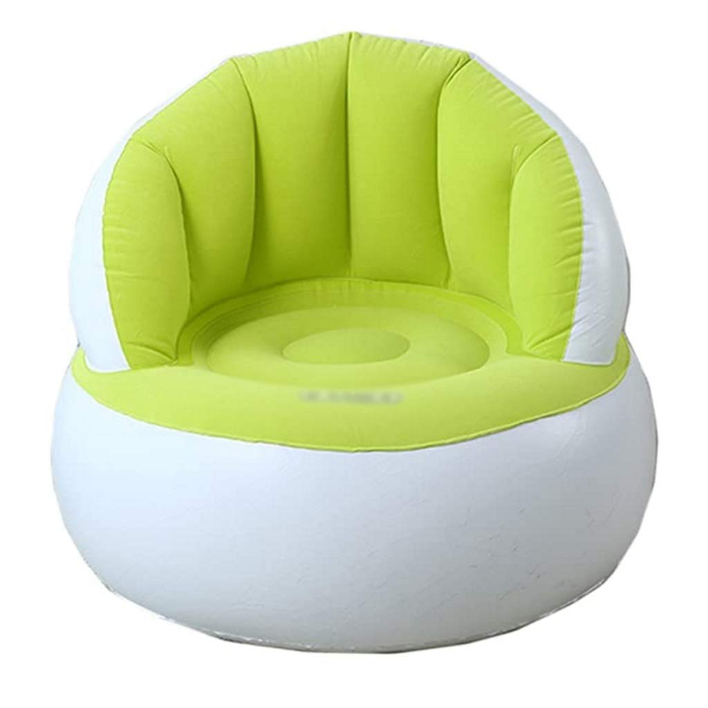 GYDJBD Inflatable Sofa Chair - Foldable, Waterproof & Portable for Kids & Adults - Perfect for Bedroom, Living Room, Camping & Outdoor Use (Green)