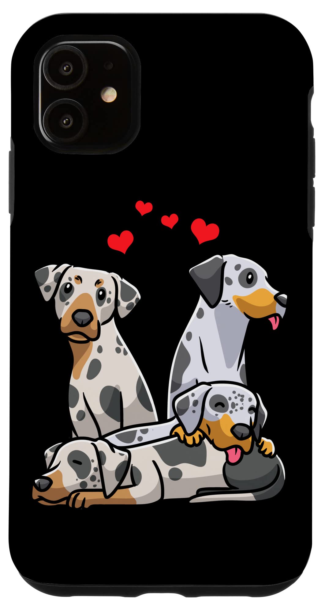 iPhone 11 Case for Dog Lovers - Louisiana Catahoula Leopard Dog Design | Protective Phone Cover for Pet Owners | Perfect Gift for Animal Enthusiasts