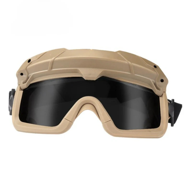 Anti Fog Tactical Goggles - Military Grade Ballistic Impact Protection for Airsoft & Paintball | UV Protection, Scratch Resistant for Outdoor Sports, Shooting Range & Safety Work