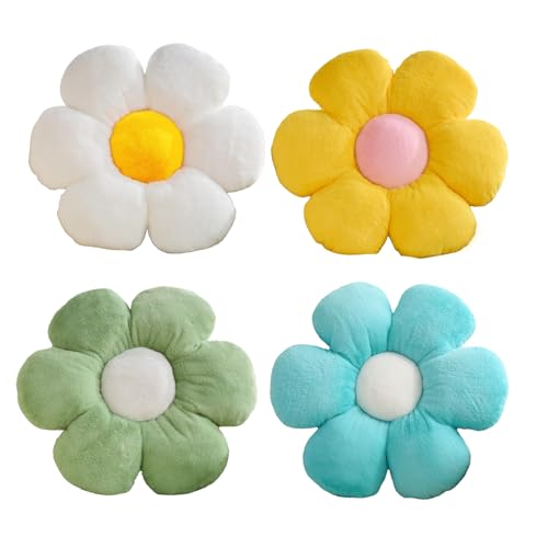 4pcs White/Yellow/Grren/Blue