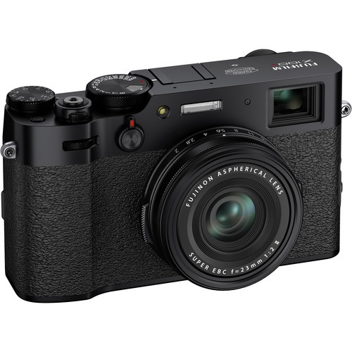 FUJIFILM X100V Digital Camera - 26.1MP APS-C Sensor, 4K Video, Hybrid Viewfinder (Black) - Perfect for Travel, Street Photography & Vlogging