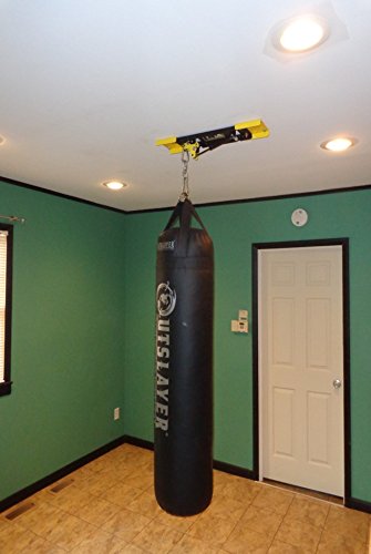 Heavy Duty Ceiling Mount for Punching Bags 140-260 lbs - Universal Weight Support for Boxing, MMA & Home Gym Training - Perfect for Garage, Basement & Fitness Studio Workouts