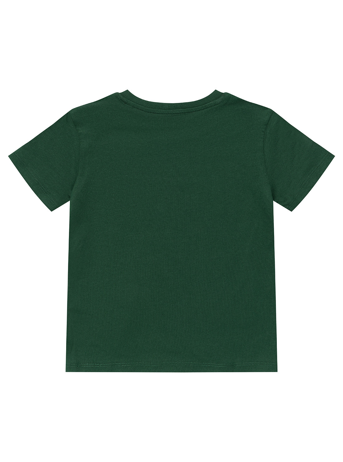 Green Short Sleeve T-Shirt for Boys (Ages 2-7) - Soft Cotton Kids Tee for Playtime & Everyday Wear