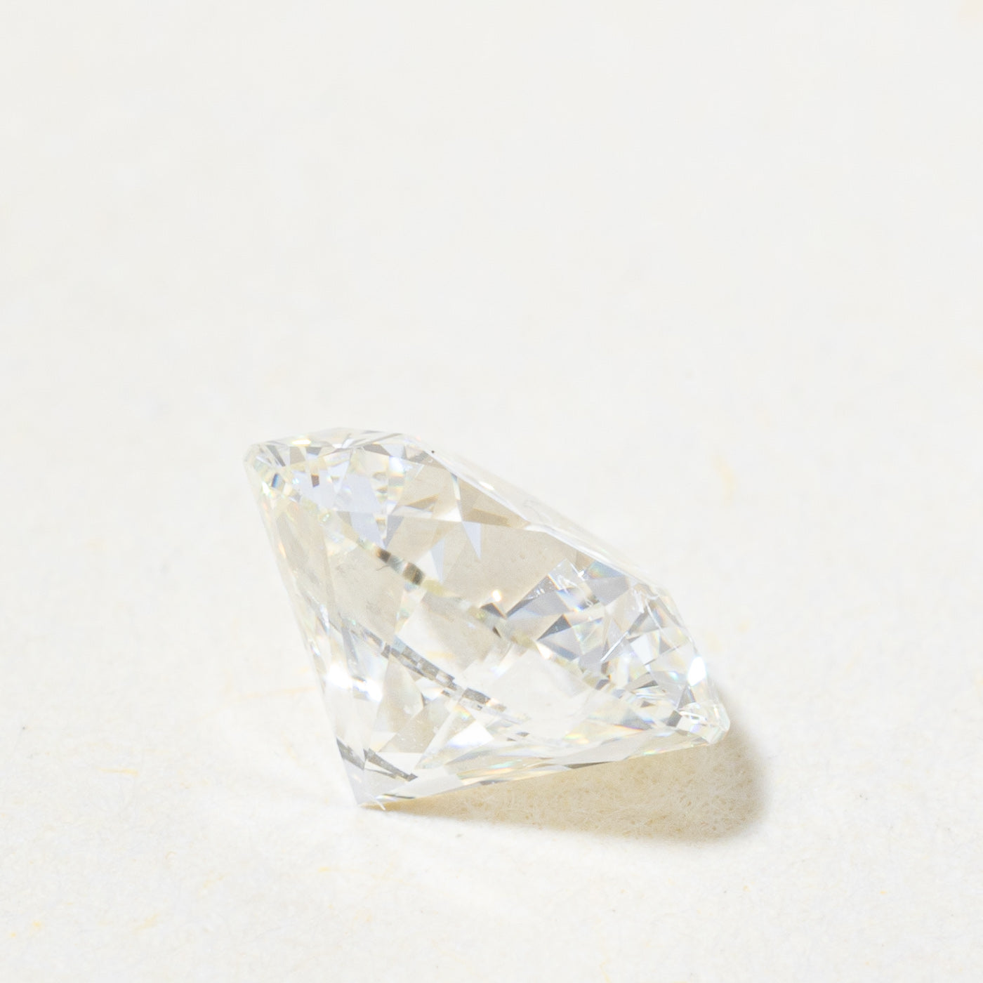 0.61ct Round Brilliant Cut Loose Diamond VS2 I Color - Ideal for Engagement Rings, Wedding Bands & Fine Jewelry Making