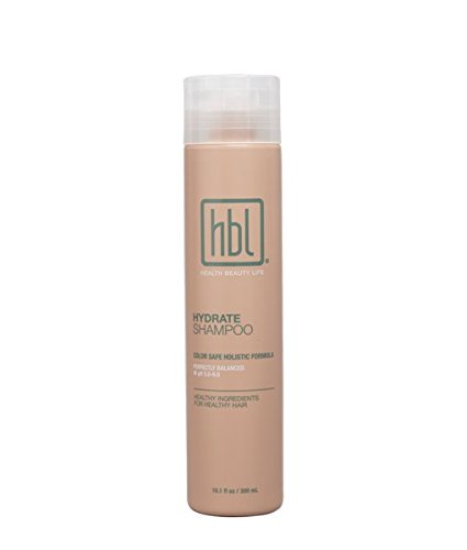 HBL Hydrate Shampoo for Dry Hair - 10 oz Moisturizing & Nourishing Shampoo with Natural Ingredients | Perfect for Daily Use & Color-Treated Hair