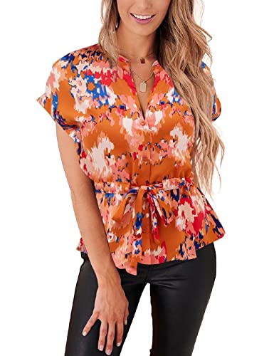 Orange Floral