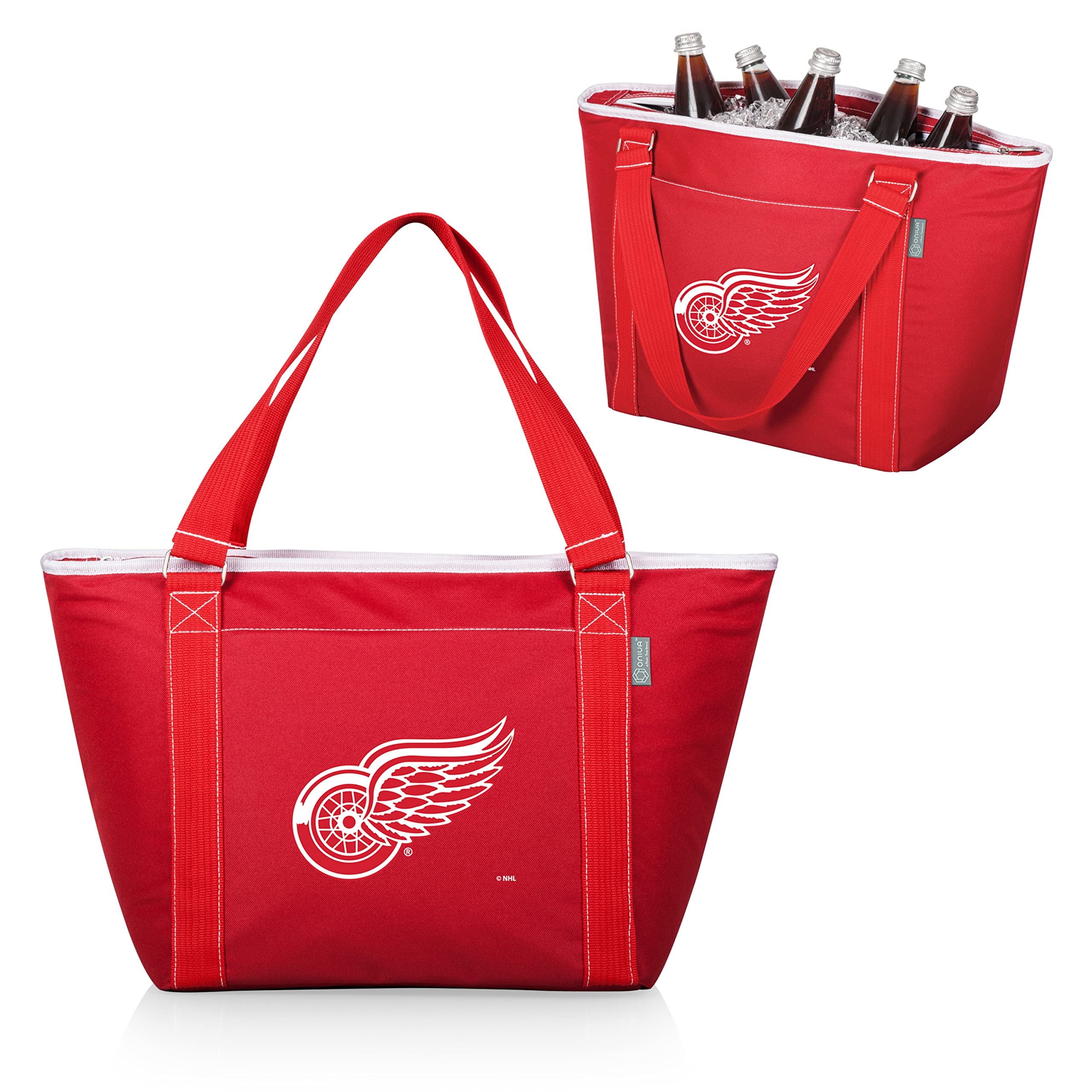 NHL Topanga Insulated Cooler Bag - Soft Tote Picnic Cooler for Beach, Camping & Outdoor Activities