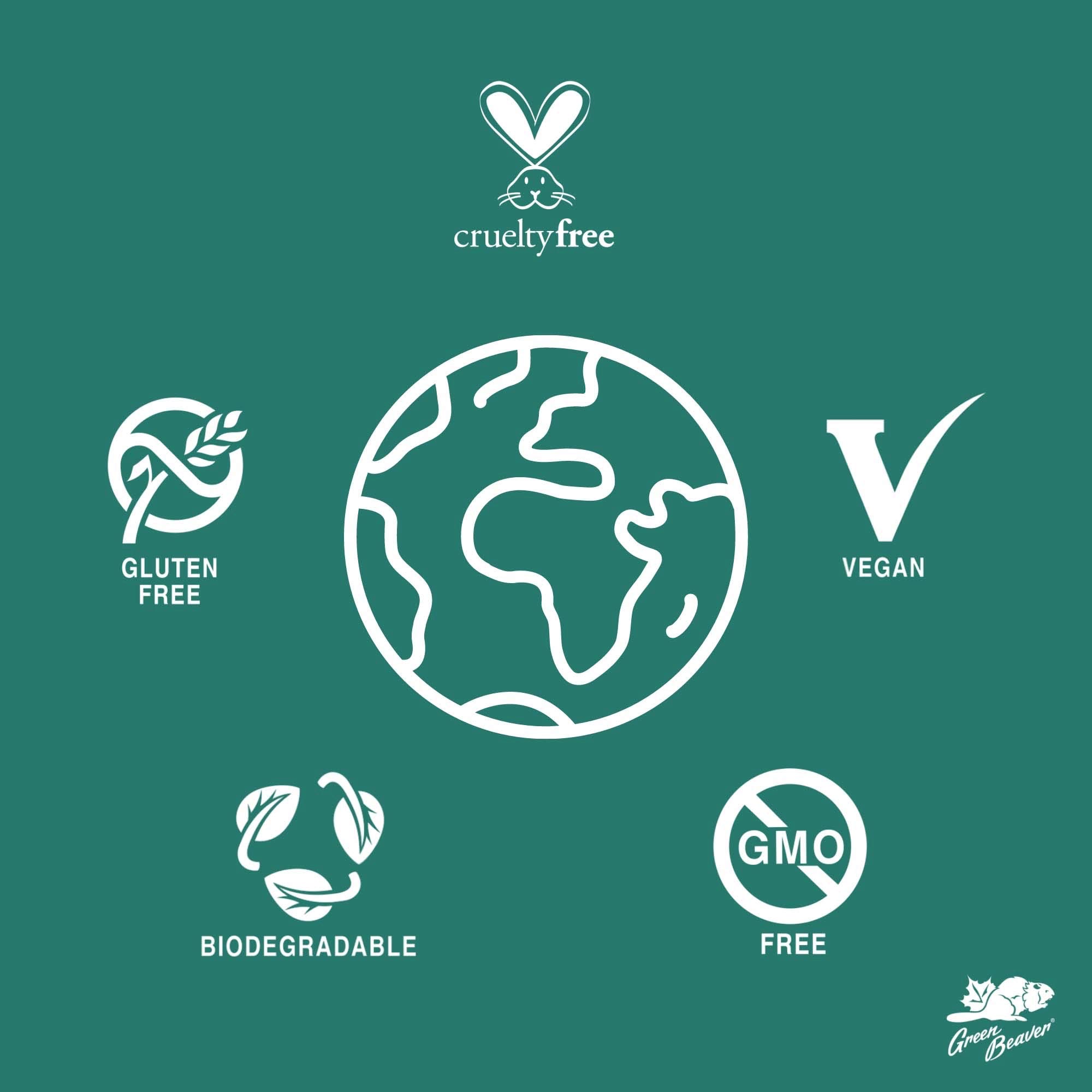 Green Beaver Natural Deodorant for Women & Men - Wild Rose Scent, 1.76 oz (50g) | Aluminum-Free, Vegan & Cruelty-Free | Fresh All Day for Workouts & Outdoor Activities