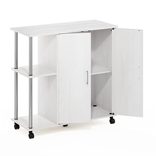 White Oak/Stainless Steel