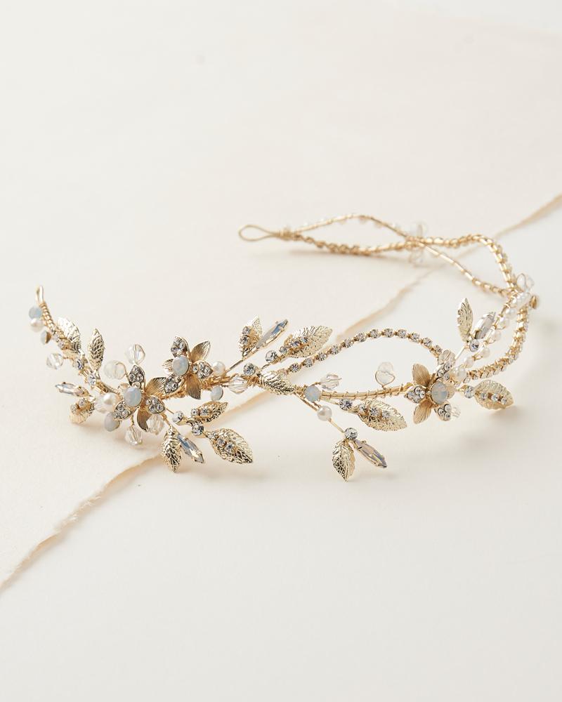Allura Side Headband for Women - Fashionable Hair Accessory for Workouts, Yoga, and Everyday Wear