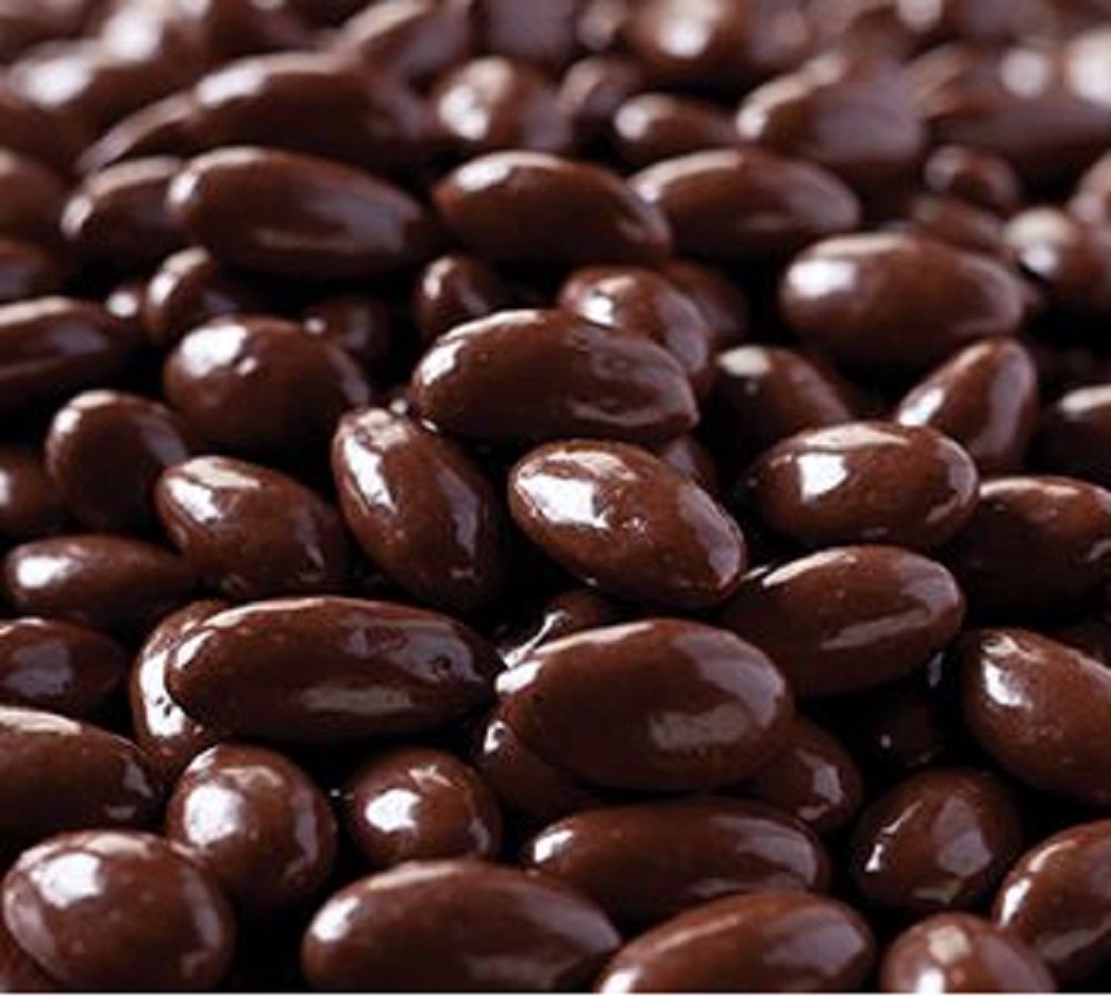 Gourmet Dark Chocolate Almonds 1lb - Vegan, Dairy-Free Snacks for Gifts & Parties