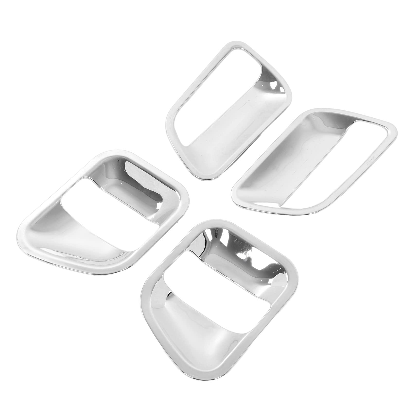 Heat-Resistant ABS Car Exterior Door Handle Bowl Cover - Self-Adhesive Auto Accessory for Sun Protection & Comfortable Grip (Perfect for Hot Weather & Daily Commuting)