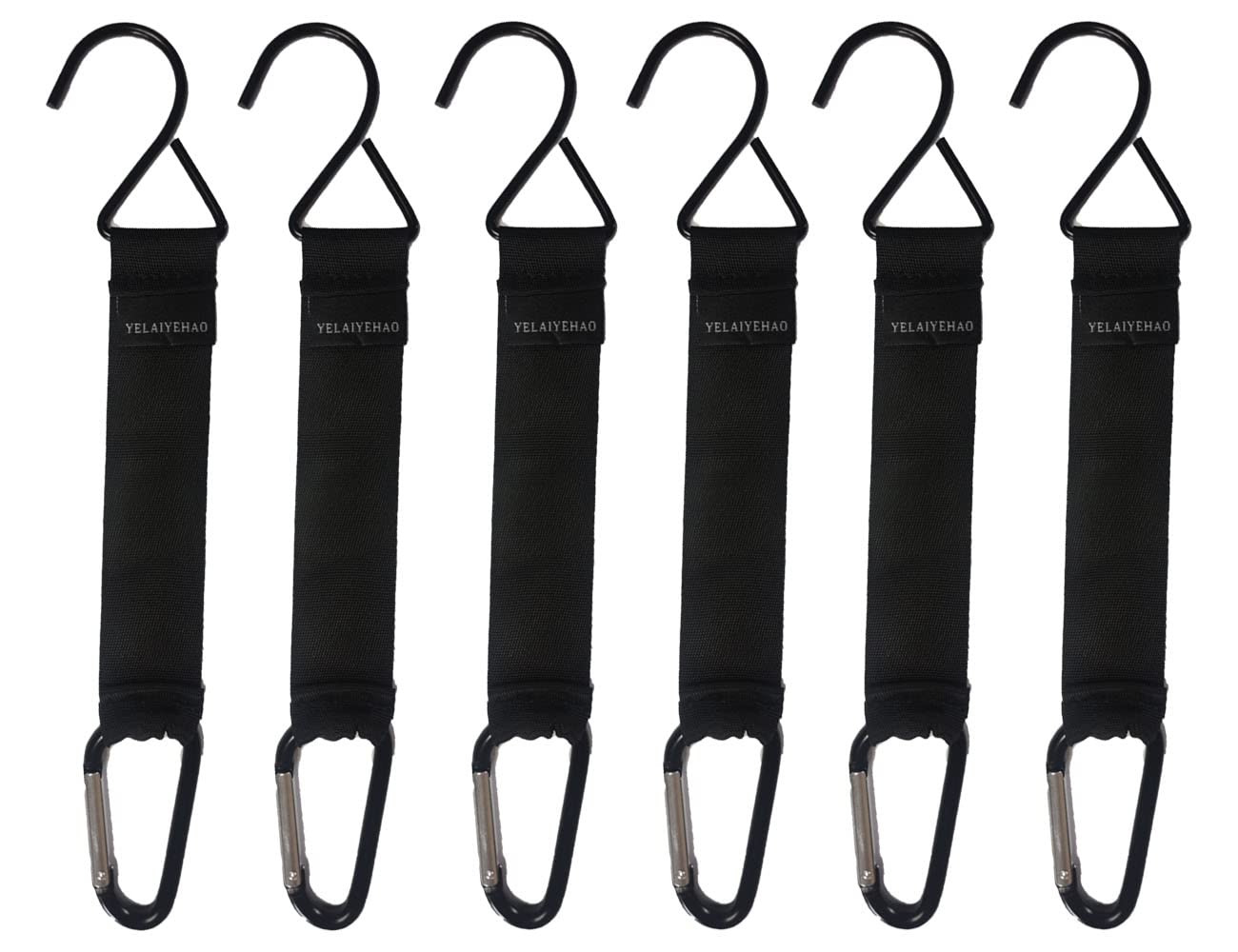 YELAIYEHAO Multi-Sport Fence Hook - Heavy Duty Hanger for Tennis, Baseball, Softball Bags, Water Bottles, Backpacks & Pickleball/Badminton/Squash Racket Bags - Perfect for Court, Field & Gym Organization