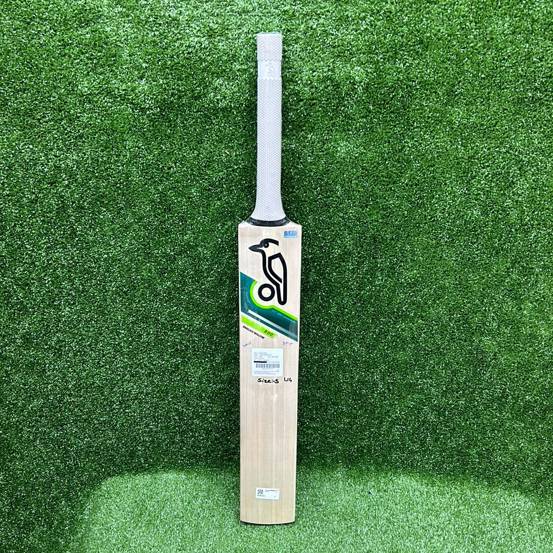 Kookaburra Kahuna 600 Junior/Youth English Willow Cricket Bat - Lightweight & Durable for Training & Matches - Perfect for Young Cricket Players & Beginners