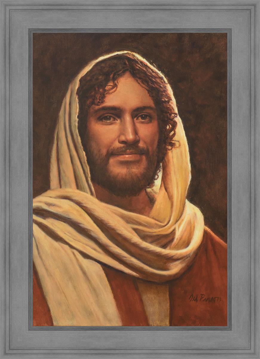 Emmanuel By Del Parson - Premium Religious Wall Art for Home & Church Decor - Perfect for Living Rooms, Bedrooms & Worship Spaces
